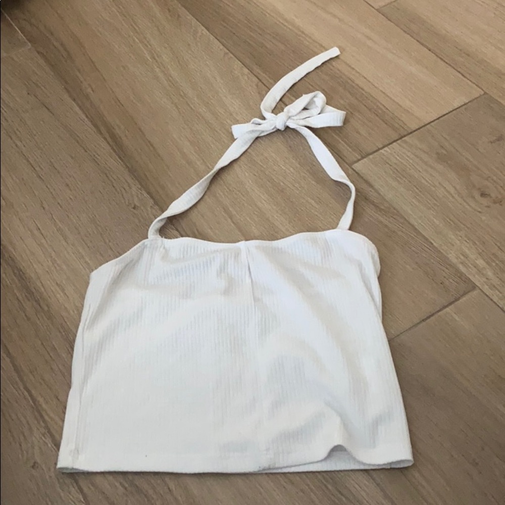 NWOT White Crop Top